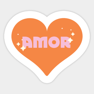 Amor Sticker